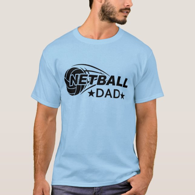 Netball-Vater T-Shirt (Vorderseite)