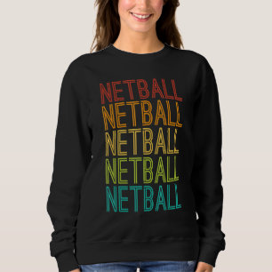 Netball Vintag Sweatshirt