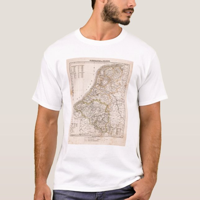 Netherland, Belgien T-Shirt (Vorderseite)