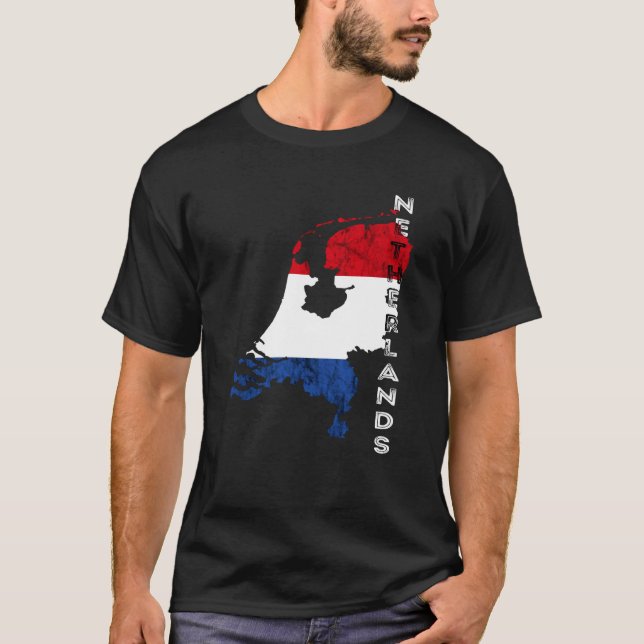 Netherlands Holland Dutch Pride Netherlands Flag D T-Shirt (Vorderseite)
