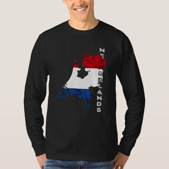 Netherlands Holland Dutch Pride Netherlands Flag D T-Shirt (Vorderseite)