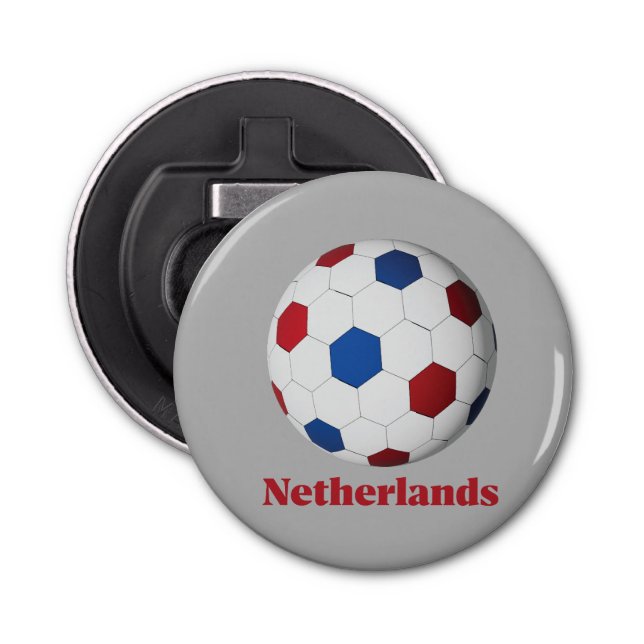 Netherlands Soccer Flaschenöffner (Vorderseite)