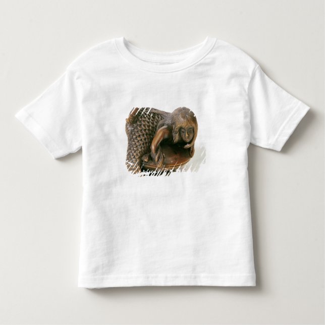 Netsuke geschnitzt in Form einer Meerjungfrau Kleinkind T-shirt (Vorderseite)