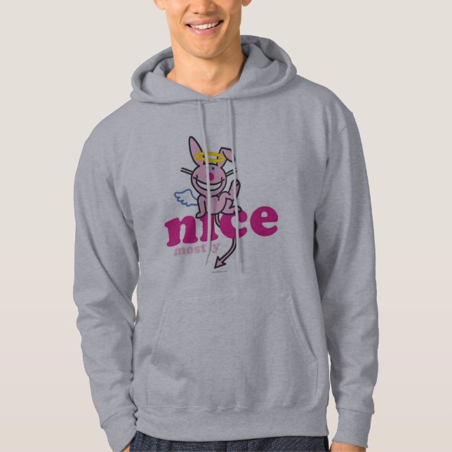 Nett größtenteils hoodie (Vorderseite)