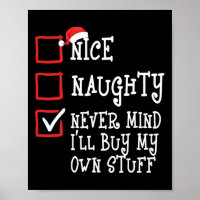 Nett, naughty Niemals kümmert es mich, mein eigene
