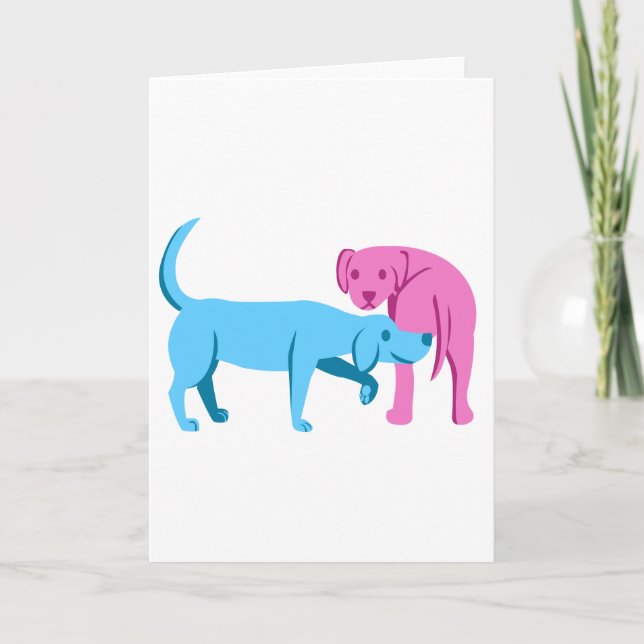 Nett, Sie zu treffen Karte (Vorderseite)