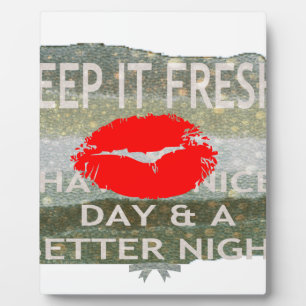 Nett und perfekt Save the Date Fotoplatte