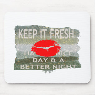 Nett und perfekt Save the Date Mousepad