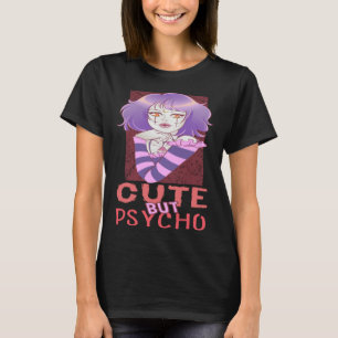 Nette, aber psycho Pastell-Goth-Girl T-Shirt
