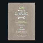 Nette Einweihty Einladung<br><div class="desc">Sehr niedlich Einweihscharts,  die mit eigenem Text,  kann sehr schön sein. Besuchen Sie uns die Origami Prints Speicher für mehr Einweihschartigkeit Einladungen!</div>