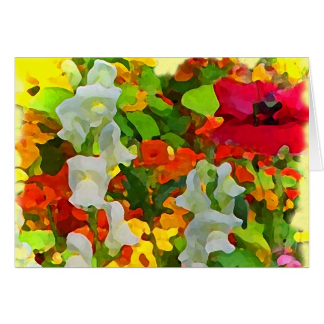 Nette Garten-Farben (Vorderseite (Horizontal))