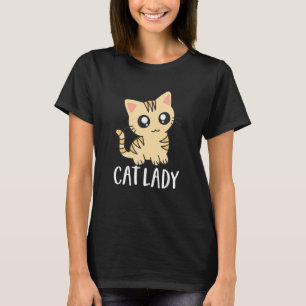 Nette Katzenfrau T-Shirt