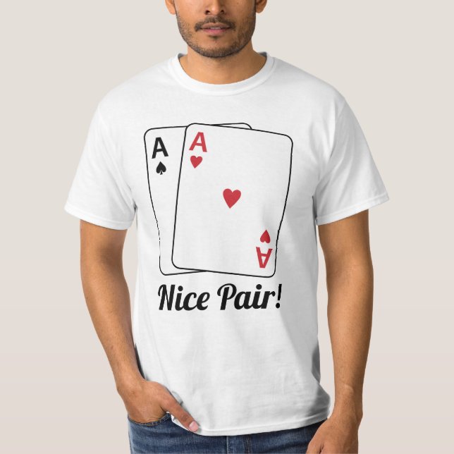 Nette Paare T-Shirt (Vorderseite)