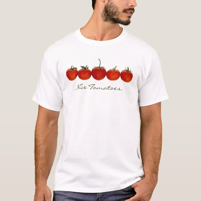 Nette Tomaten T-Shirt (Vorderseite)