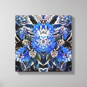 Nette u. Blaupause Leinwanddruck