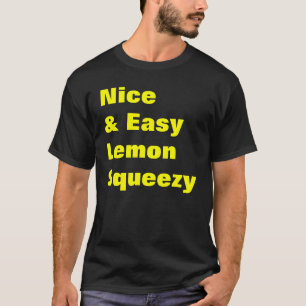 Nette u. einfache Zitrone Squeezy T-Shirt