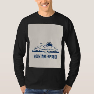 Netter Bergforscher T-Shirt