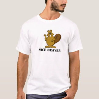 Netter Biber T-Shirt