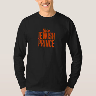 Netter jüdischer Prinz Frohes Chanukka Prinz T-Shirt
