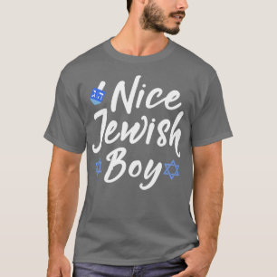 Netter Junge für hanukkah Bar Mitzvah oder yom ki T-Shirt