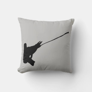 Netter Schuss! Jacksons Chameleon-Silhouette Kissen