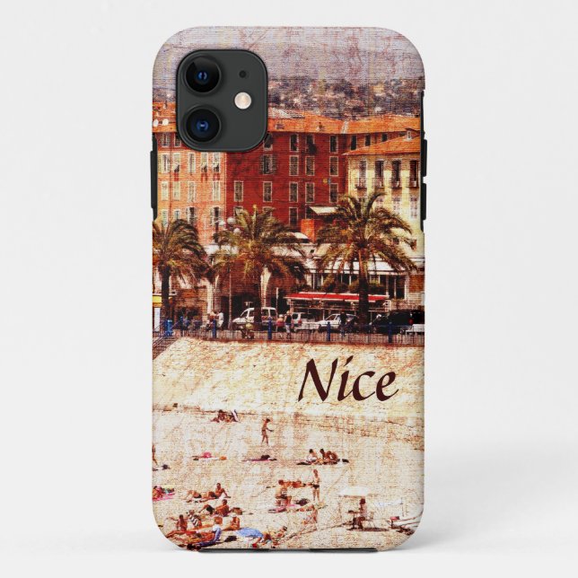 Netter Strand, Provence iPhone Fall Case-Mate iPhone Hülle (Rückseite)