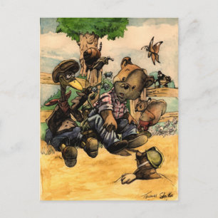 Netter Vortrag Postkarte