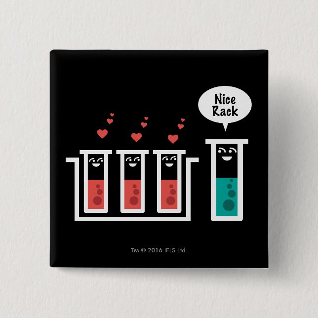 Nettes Gestell Button (Vorderseite)