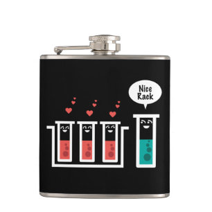 Nettes Gestell Flachmann