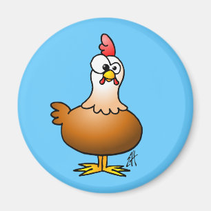 Nettes Huhn Magnet
