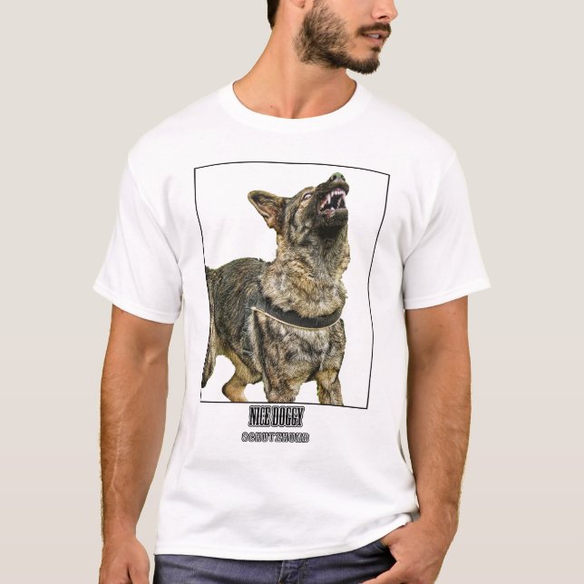 Nettes Hündchen - Schutzhund T-Shirt (Vorderseite)