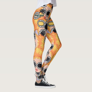 nettes Mädchen Blondine Leggings