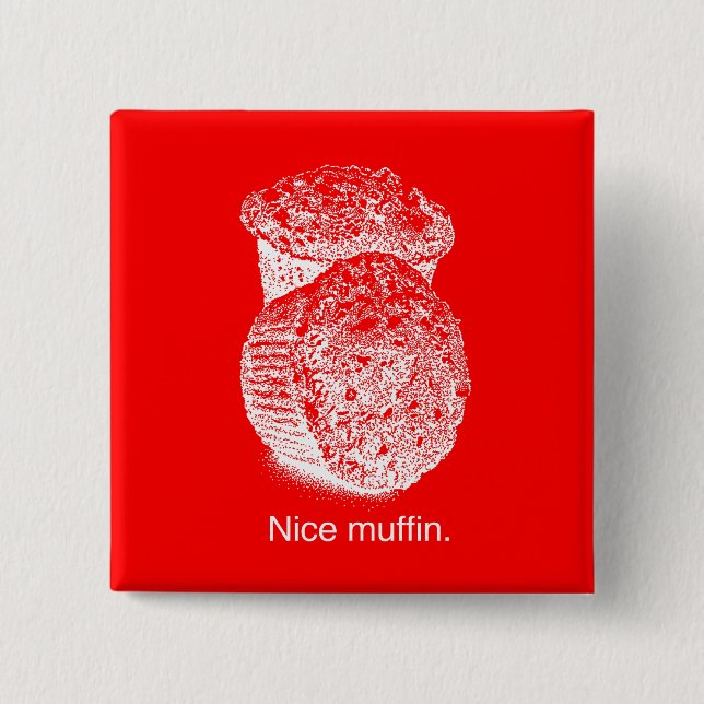 NETTES MUFFIN - WEISS - .PNG BUTTON (Vorderseite)