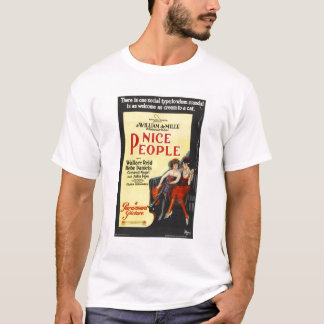 Nettes stiller Film-Plakat der Leute-1922 T-Shirt