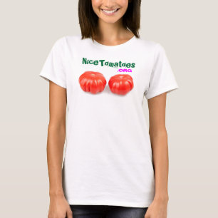 Nettes Tomate-T-Shirt für Brustkrebs-Bewusstsein T-Shirt