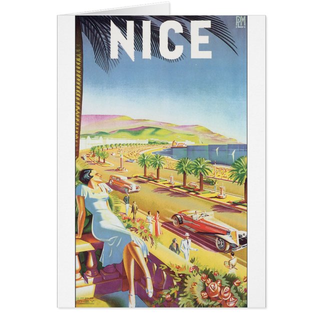 NETTES Vintages Reise-Plakat (Vorne)