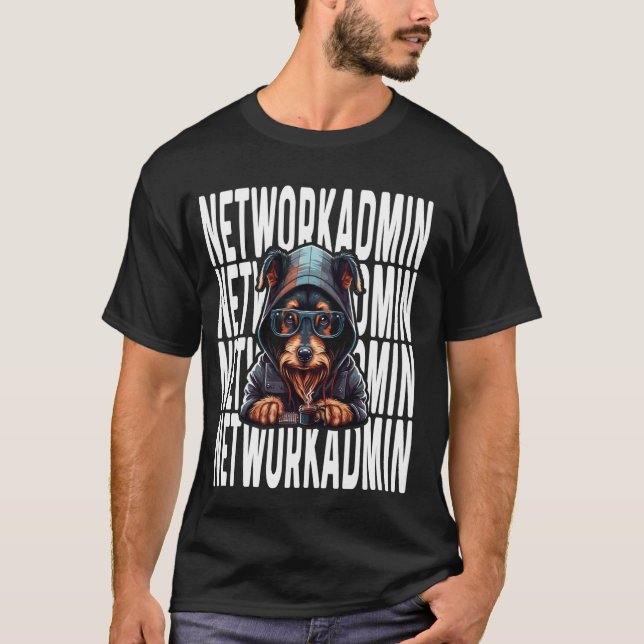 Network Admin Sysadmin Netzwerkingenieur T-Shirt (Vorderseite)