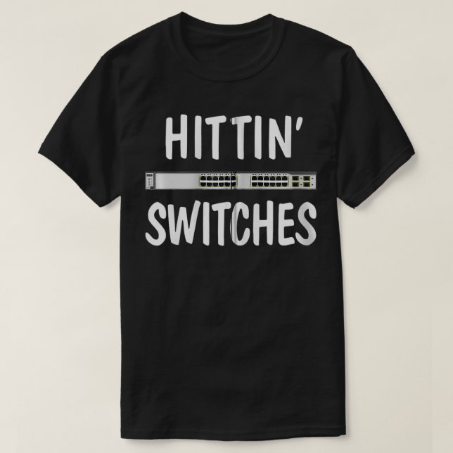 Network Systems Engineer Hittin schaltet IT-Techni T-Shirt (Design vorne)