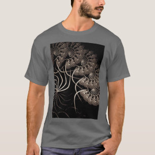 Netz-Blume T-Shirt
