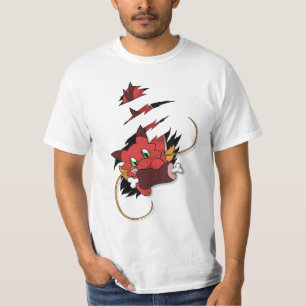 Netz Drache eats meat T-Shirt