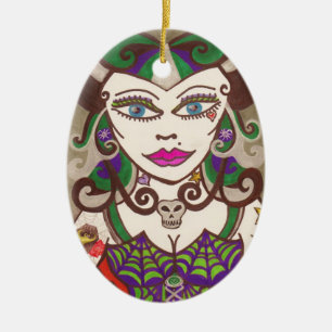"Netz-Geliebte " Keramikornament
