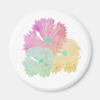 Netz mit Blume Magnet