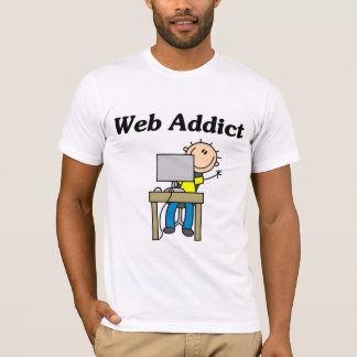 Netz-Süchtig-T-Shirts und Geschenke T-Shirt
