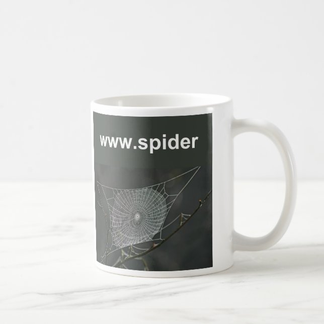 Netz-Tasse der Spinne Kaffeetasse (Rechts)