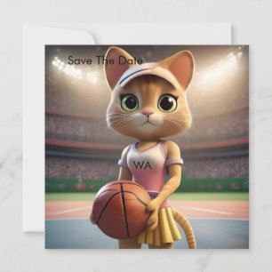 Netzballkatze, weiblich save the date