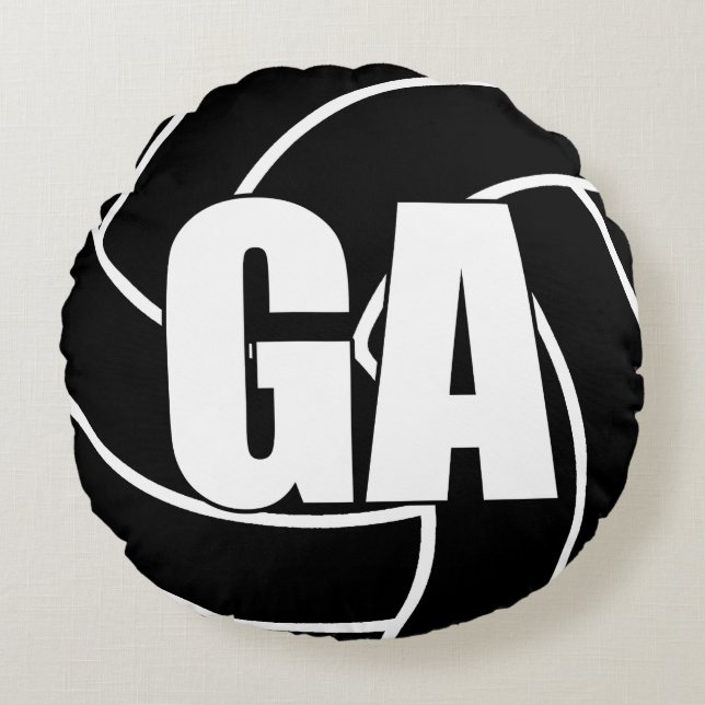 Netzwerkspieler - Zielangriff - GA Rundes Kissen (Vorderseite)