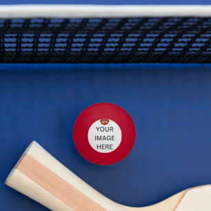 NEU! 1 Star Ping Pong Ball - Rot - Benutzerdefinie Tischtennisball