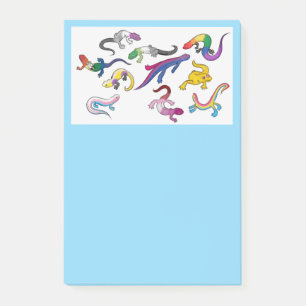 NEU 2026 Western Section Vielfalt Post-it Klebezettel