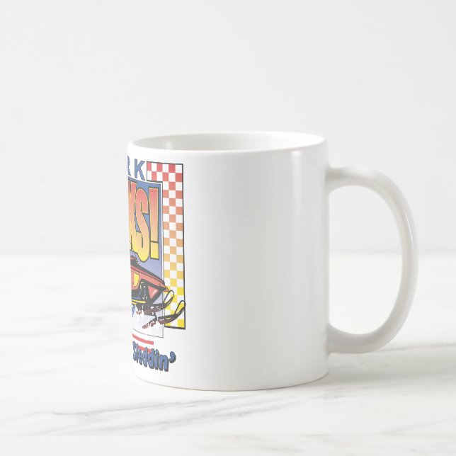 Neu-Arbeit-Ist zum Kotzen Tasse (Rechts)