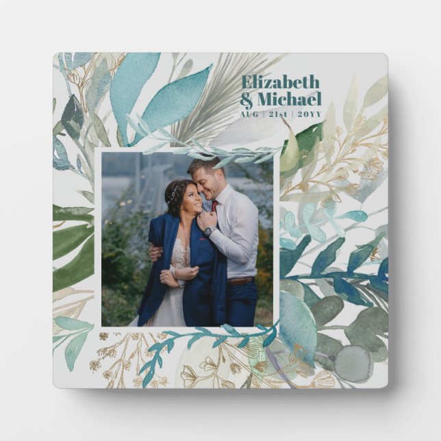 NEU! Atemberaubende Geschenke für neugeborene FOTO Fotoplatte (Vorderseite)